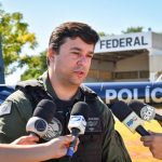 Delegado Renato, da Polícia Civil do PR: helicóptero fará operações em conjunto com lanchas da PF.