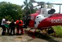 Resgate de mergulhador no Lago Paranoá é feito com ajuda de helicóptero