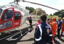 Aeromédico do Samu participa da Operação Verão da SSP