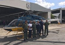 Helicóptero da PRF estará de prontidão no Carnaval de Recife