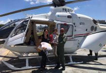 Avião da PRF e helicóptero da PM fazem operação para transportar criança de Brasília para São Paulo
