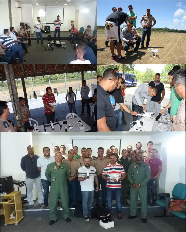 Grupamento Aéreo da PMBA forma a primeira turma de Operadores de Aeronaves Remotamente Pilotadas