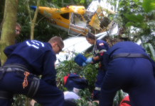 Águia 01 e Arcanjo 03, em ação integrada, localizam avião agrícola acidentado; piloto não sobreviveu