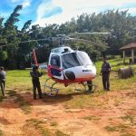 Águia da Base de Rio Preto realizou apoio ao policiamento nas prainhas dos Municípios de Ubarana e Mendonça