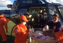 Falcão 04 transfere bebê de Penedo para UTI em Arapiraca