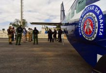 Graer e Bope estão em Irecê/BA para reforçar as buscas de quadrilha que explodiu agência bancária