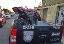 Falcão 4 localiza motocicleta roubada em Arapiraca