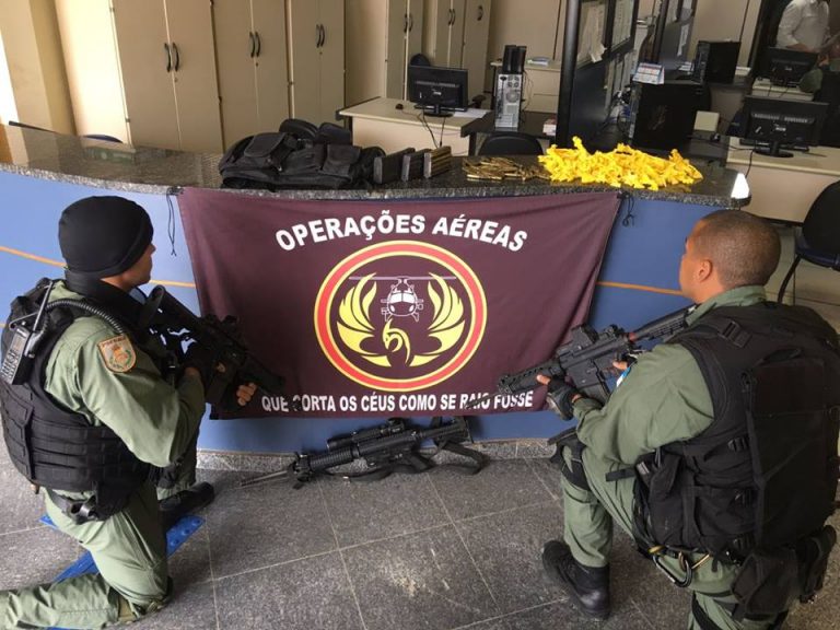 GAM da PM do Rio de Janeiro realiza prisão e impede roubo de carga no Arco Metropolitano