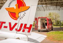 Bombeiro 03 transporta paciente para cirurgia de transplante de órgão em Brasília