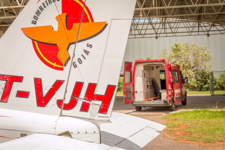 Bombeiro 03 transporta paciente para cirurgia de transplante de órgão em Brasília