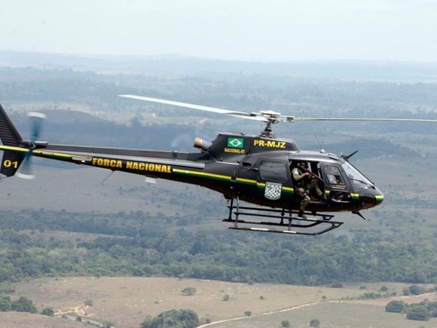 Helicóptero da Força Nacional reforçará operação em Sergipe