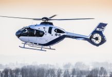 Airbus Helicopters apresenta o H135 Helionix na Heli-Expo ao lado do H145 e do H130