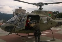 Águia 01 resgata criança atropelada em Jaraguá do Sul