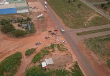 Helicóptero Tocantis 01 auxilia na recuperação de veículo furtado e na prisão dos marginais