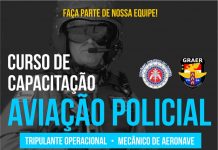 GRAer da PMBA abre inscrições para seleção interna de tripulantes e mecânicos