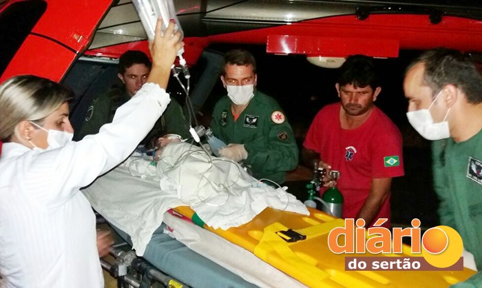 CIOPAer transfere bebê em estado grave de Cajazeiras/PB para Barbalha/CE