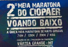 Ciopaer do Mato Grosso organiza 2ª Meia Maratona – “Voando Baixo”