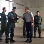 CAP PM Bolentini após longa preparação é declarado Comandante de Helicóptero Policial