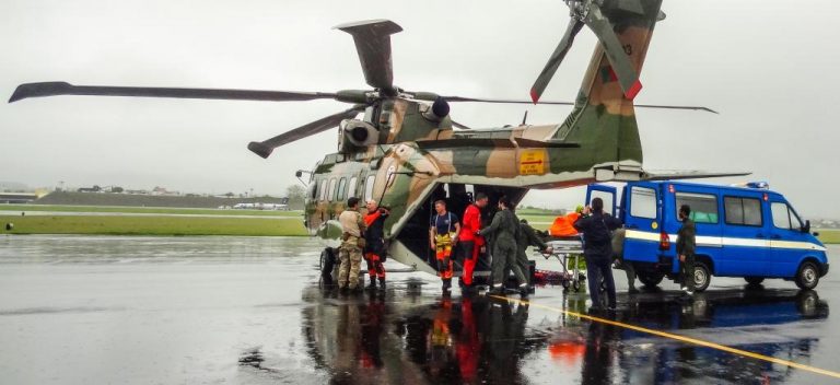 Força Aérea Portuguesa resgata feridos em navio nos Açores e no arquipélago da Madeira