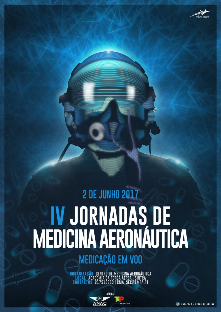 Centro de Medicina Aeronáutica da Força Aérea Portuguesa realizará IV Jornada de Medicina Aeronáutica
