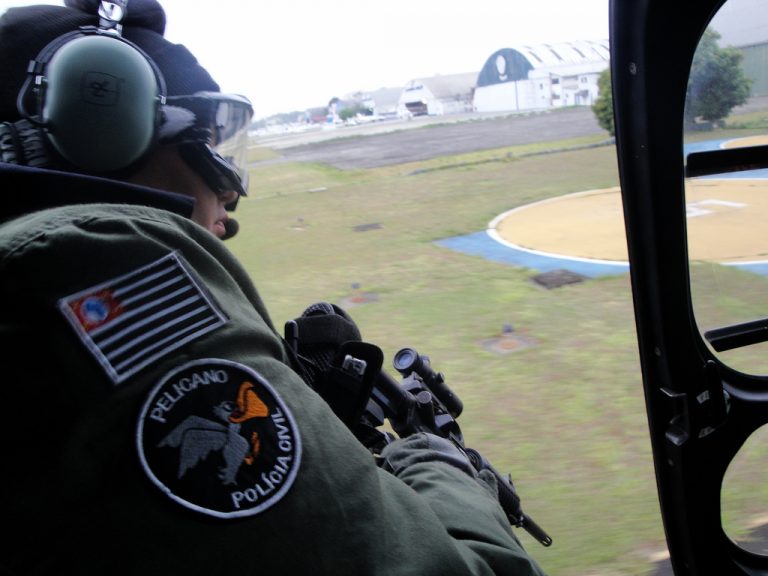 Helicópteros da Polícia Civil retomam as operações aéreas em São Paulo