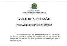 Senado Federal suspende licitação para contratação de UTI aérea para senadores e ex-senadores