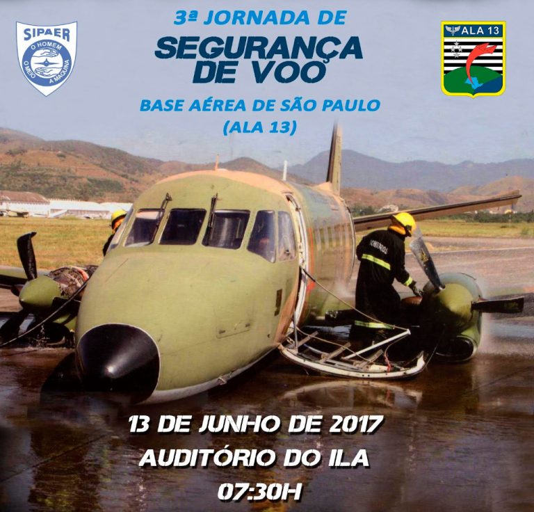 Base Aérea de São Paulo realizará a 3ª Jornada de Segurança de Voo