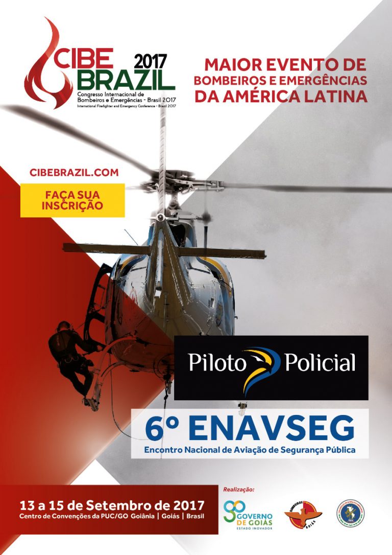 Encontro Nacional de Aviação de Segurança Pública acontecerá em Goiás no mês de setembro