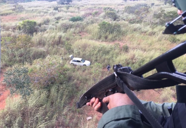 Com apoio do Ciopaer, PM recupera moto e carro roubado em Várzea Grande