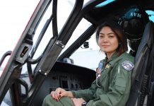 “A aviação é um mundo à parte”, diz a única mulher a pilotar o helicóptero Águia no Oeste Paulista