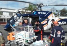 Pégasus 10 faz transporte aeromédico de recém nascido de Juiz de Fora para Barbacena