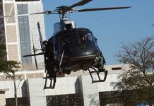 Com ajuda de helicóptero, policiais militares prendem criminosos foragidos em Campo Grande