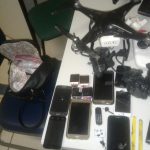 Três são presos usando drone para entregar drogas e celulares dentro de presídio