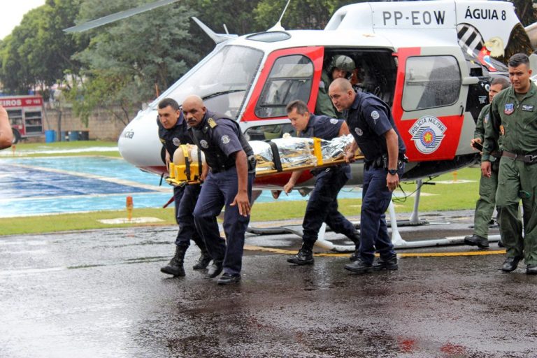 Guardas Municipais participam de treinamento na Base de Radiopatrulha Aérea de Campinas