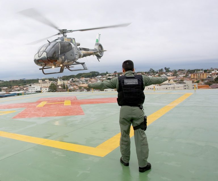 Hospital Cajuru de Curitiba ganha heliponto para serviço aeromédico