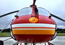 Helicóptero Arcanjo 03 auxilia em ocorrências no Litoral Norte, Alto, Médio e Vale do Itajaí