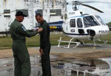 Núcleo de Operações Aéreas da Sesdec tem novo comandante de helicóptero