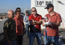 Equipe do CICCR do Paraná realiza treinamento sobre uso de drones