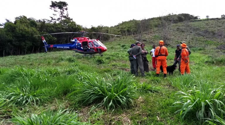 GTA e SAMU participam de operação de resgate a criança perdida no município de Goiana/PE