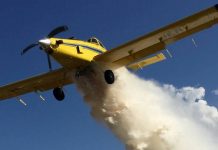 Corpo de Bombeiros realiza treinamento para emprego de aeronaves em combate a incêndios florestais