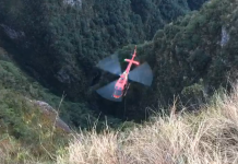 Arcanjo 03 resgata vítima de queda no Pico do Monte Negro no Rio Grande do Sul