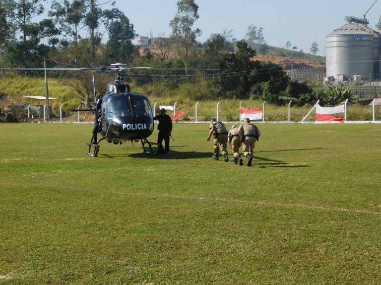 SAER treina policiais militares durante Estágio de Radiopatrulhamento em Braço do Norte