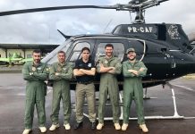 Pilotos da Polícia Federal realizam “Ground School” do helicóptero AS350 (Esquilo) em Alagoas