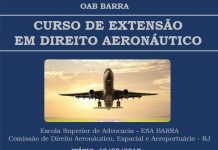 OAB/RJ promove Curso de Extensão em Direito Aeronáutico