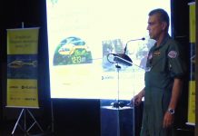 Cel PM Falconi do GRPAe fala sobre “Resgate Aeromédico Público e Privado” no Simpósio Airbus