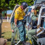 Ibama realiza o 4º Treinamento de Carga Externa e Combate a Incêndios Florestais com Helicópteros. Foto: Divulgação IBAMA.