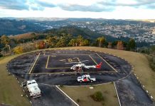 Águia da Polícia Militar reforça o policiamento na Operação Inverno 2017