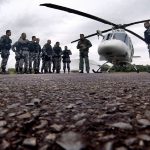 15º BPM participaram de um treinamento no Batalhão de Aviação da BM (BAvBM). Foto: Divulgação.