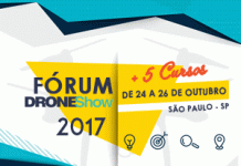 Fórum DroneShow 2017 acontece em outubro na capital paulista