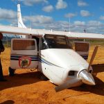 Avião Cessna 210L do COMAVE operado pela Polícia Militar de Minas Gerais.